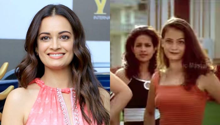 Why did Dia Mirza have to act as an extra in the film?