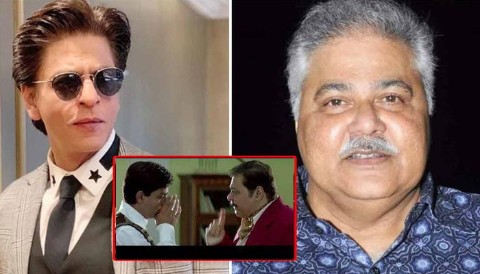 The role of throwing 'spit' in the film 'Main Hoon Naan' was done on Shah Rukh Khan's request, Satish Shah