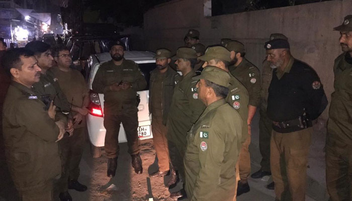 Police encounter in Okara, 4 robbers killed File photo