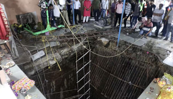 Temple accident, death toll rises to 35 Photo courtesy of Indian Media