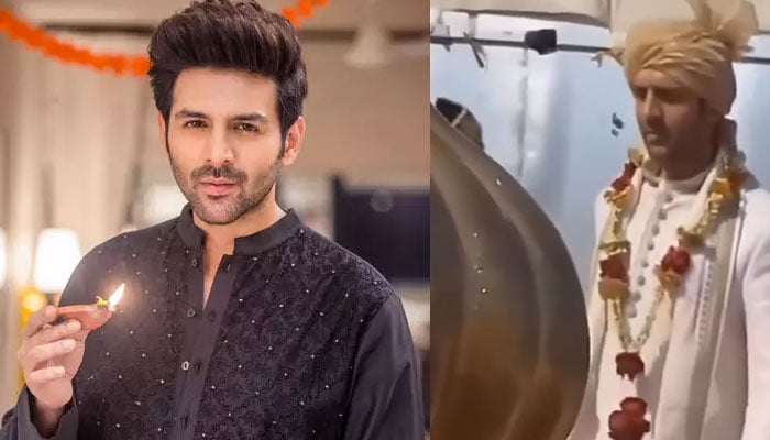 Karthik Aaryan and Kiara Advani's upcoming movie leaked scene File photo