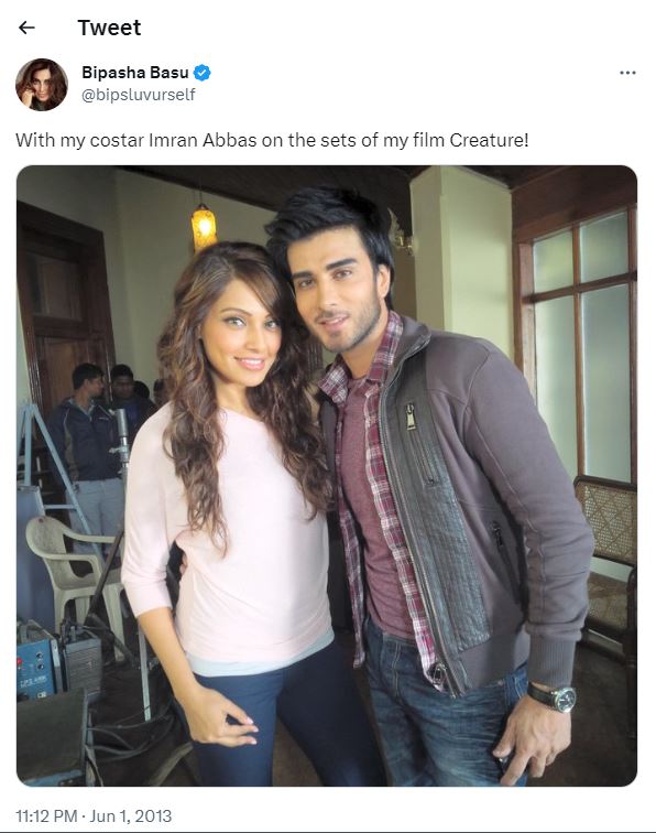 Why does Imran Abbas prefer to work in Indian films?