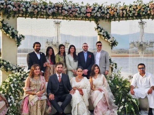 Ishna Shah's Walima celebration, pictures viral on social media Photo: Instagram