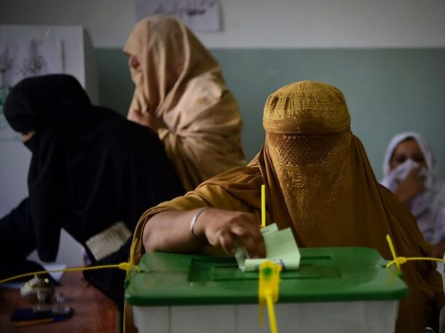 Balochistan;  Voting continues for local body elections in Hub, Lasbela