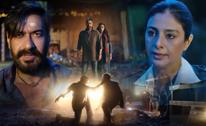 The trailer of Ajay Devgan and Tabu's action thriller 'Bhola' is out