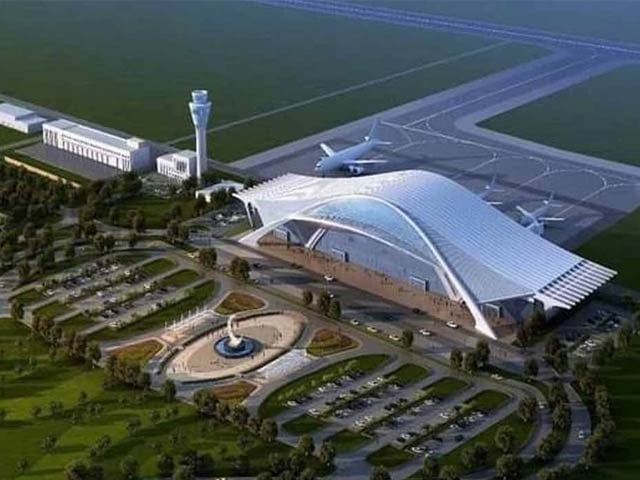 Newgwadar Airport likely to be inaugurated on March 23 After the construction of the airport, final safety checks were initiated by the CAA in the context of air operations. Photo: File