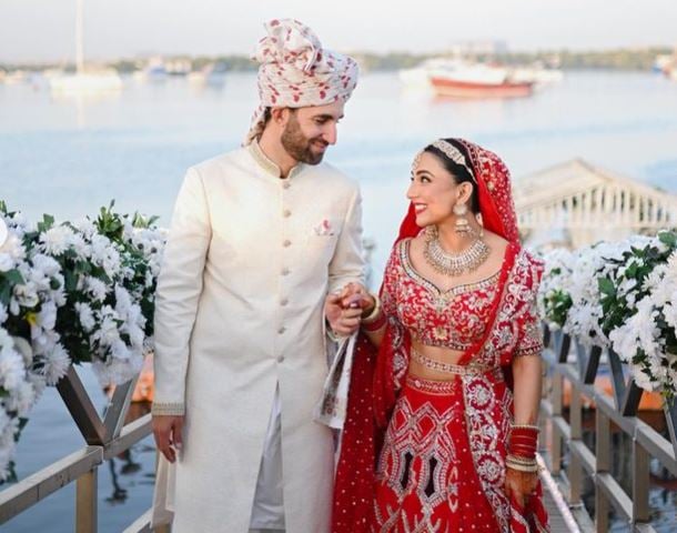 Ishna Shah shared unseen wedding photos on Instagram