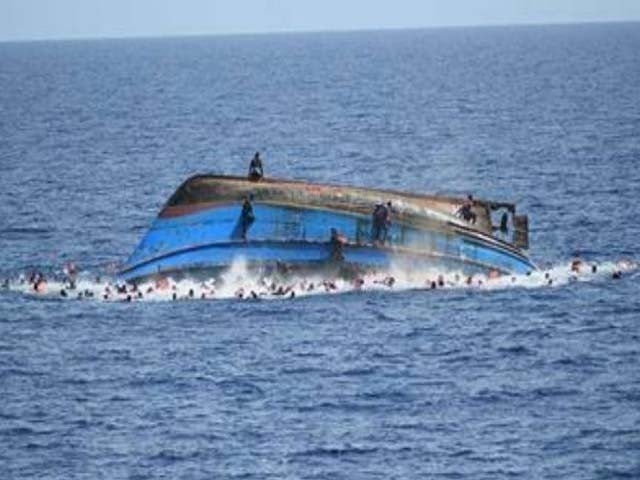 The migrant boat sank in Tunisia, 54 were rescued. Photo: File