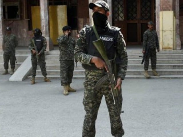 The Punjab government called the Rangers In the morning, due to Section 144, Rangers will be posted at Zaman Park and important places, sources. Photo: File