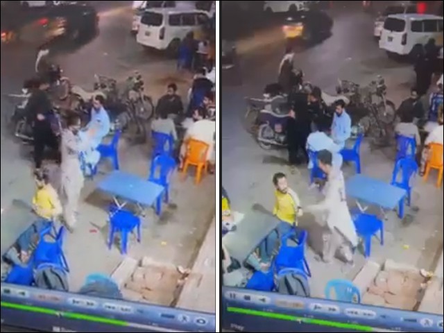 Another tea hotel looted in Karachi, footage goes viral The accused on two motorcycles robbed nine to ten people, four to five people ran away in front of the robbers (Photo: File).