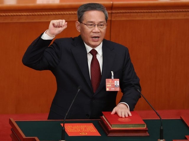 The newly elected Prime Minister took oath; He is a close associate of President Xi Jinping The newly elected Prime Minister took oath; He is a close associate of President Xi Jinping