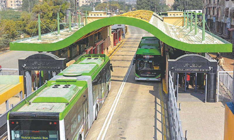 Disclosure of financial irregularities in Karachi Green Line Project