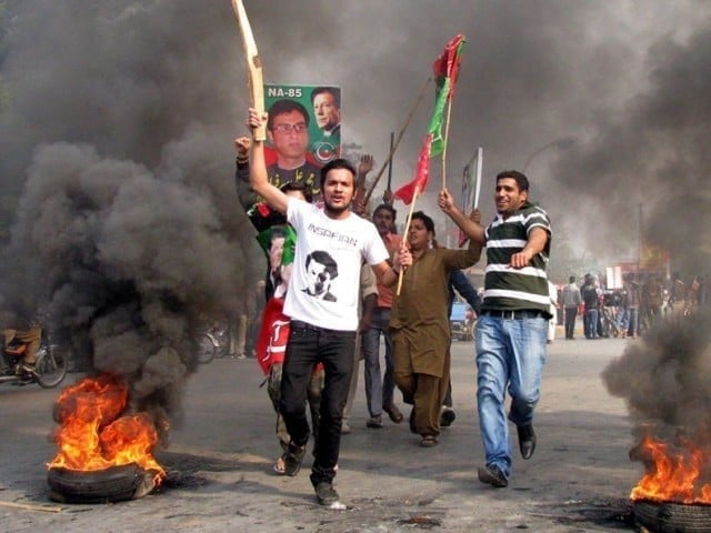 protests and arson;  Physical remand of 12 accused including PTI MLA approved