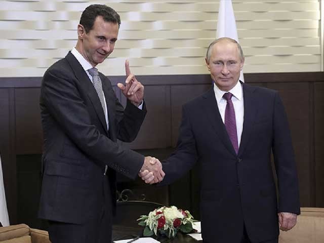 Important meeting between the presidents of Russia and Syria in Moscow Important meeting between the presidents of Russia and Syria in Moscow