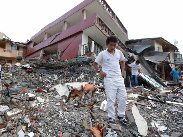 15 dead and 140 injured in earthquakes in Ecuador and Peru A 6.8 earthquake was recorded in Ecuador and Peru; Photo: Twitter