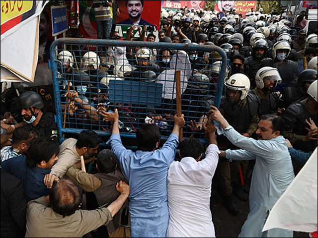 Zaman Park Riot;  Order to send 102 accused of PTI to jail