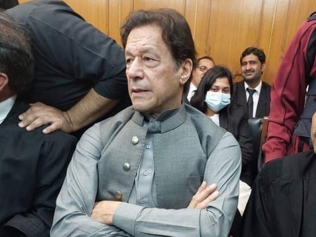 Imran Khan appeared in Lahore High Court, security bail granted in terrorism cases Hearing on contempt petition against Zaman Park operation in High Court