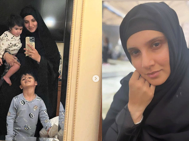 Sania Mirza performed Umrah, shared photos with her son