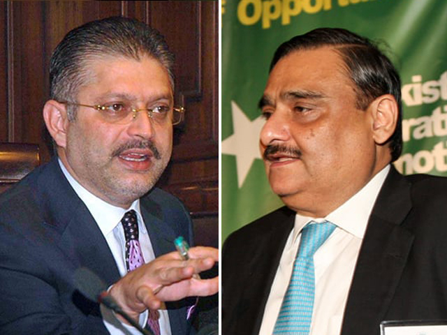 Provincial Information Minister Sindh Sharjeel Memon and Dr. Asim Hussain left for abroad