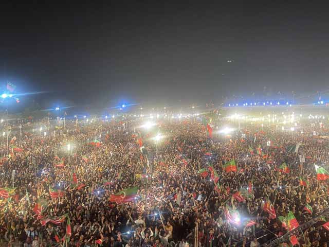 Loss of around 80 lakh rupees to Greater Iqbal Park due to PTI rally