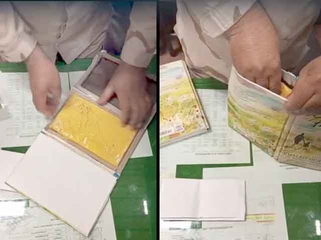 Attempts to smuggle drugs to Saudi Arabia from Karachi and Islamabad failed The drugs were skillfully hidden in the books