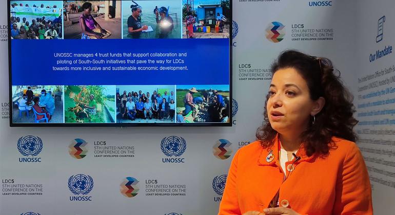 Dima Al-Khatib, Director of the UN Office for South-South Cooperation was interviewed by UN News.