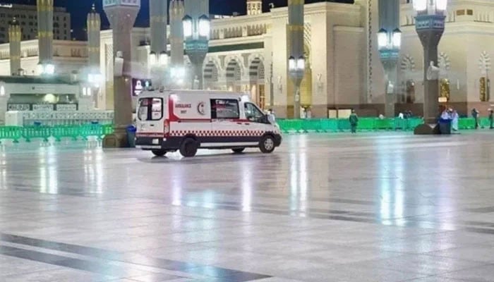 A Pakistani had a heart attack in Masjid Nabawi, the heartbeat was restored after 10 minutes