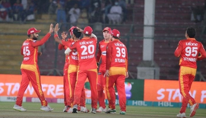 A blow to Islamabad United during the PSL