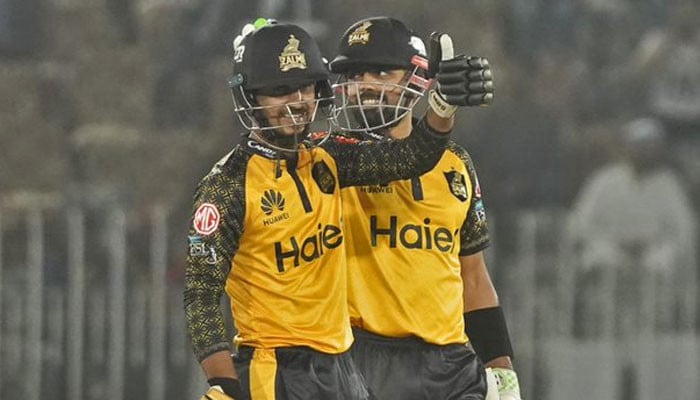 Babar Azam and Saeem Ayub formed the second biggest partnership in PSL history