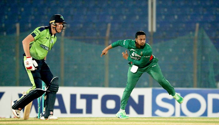 Bangladesh won by 22 runs against Ireland in the first T20I