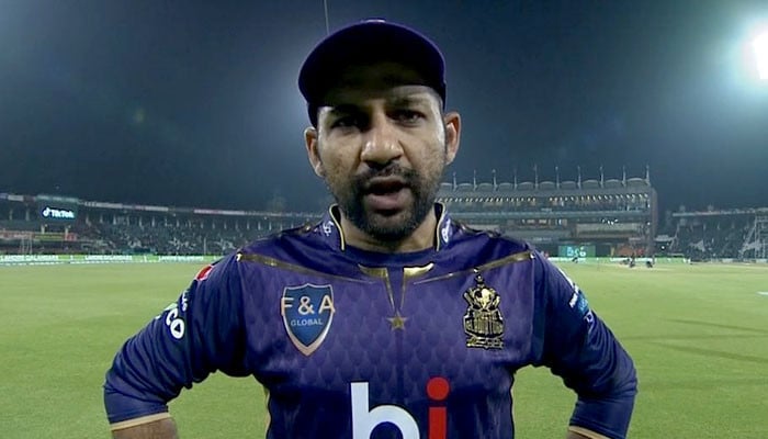 Credit goes to Lahore Qalandars for the win, Sarfraz Ahmed