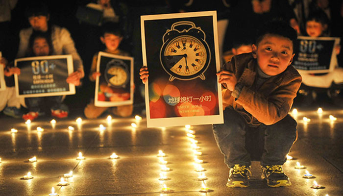 Earth Hour will be celebrated around the world today