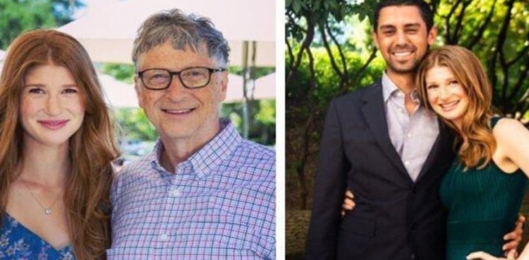 Birth of a baby girl to a daughter Bill Gates