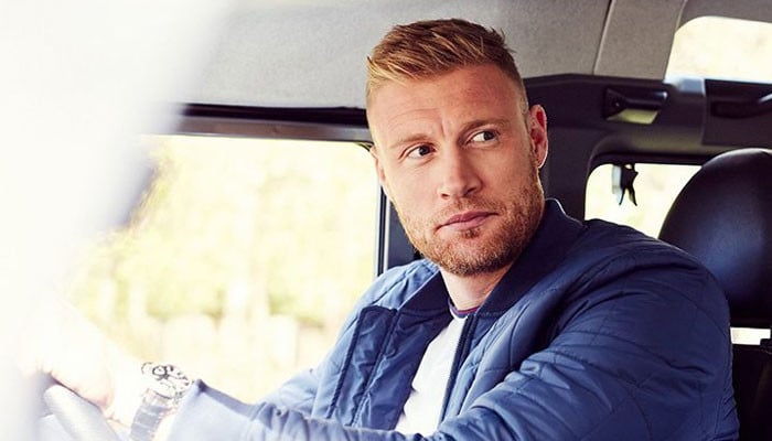 Filming of former England cricketer Andrew Flintoff's series has been halted