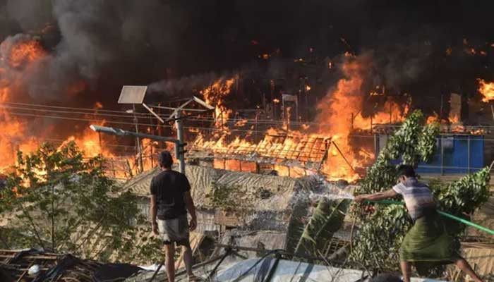 Fire at Rohingya refugee camp, Cox's Bazar, was sabotage, Bangladeshi officials