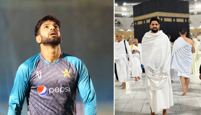 Haris Rauf performed Umrah