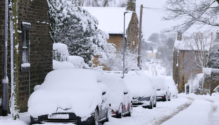 In the UK, life has been disrupted by Blizzard Larisa