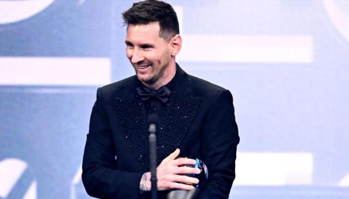 Lionel Messi named FIFA Player of the Year