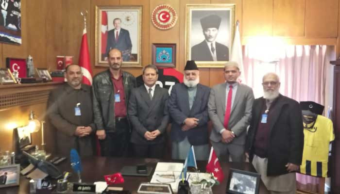 Meeting of Kashmiri delegation with Chairman of Turkey Pakistan Parliamentary Friendship