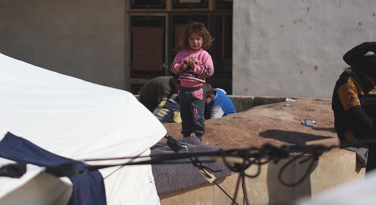 More than 850,000 Syrian, Turkish children displaced by earthquakes