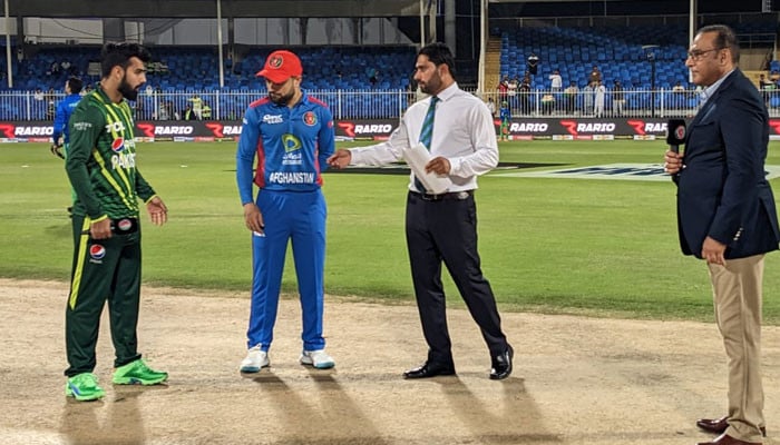 Pakistan won the toss and decided to bat against Afghanistan