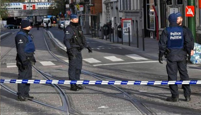 Police in Brussels arrested a suspected female suicide bomber