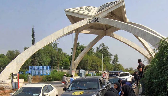 Quaid-e-Azam University, cases registered against 60 students