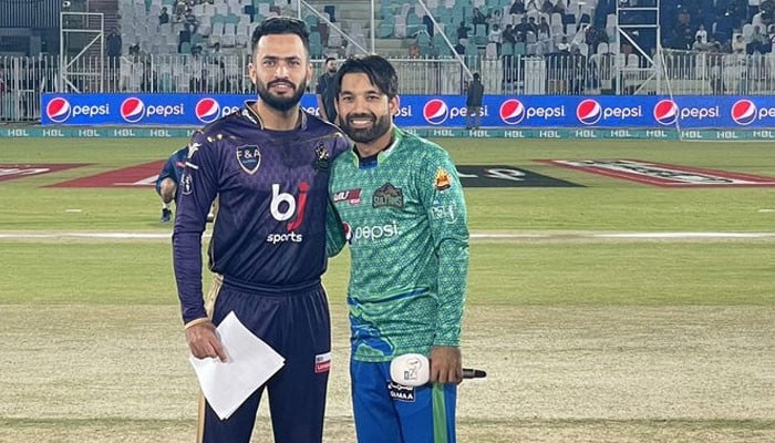 Quetta Gladiators won the toss and bowled against Multan Sultans