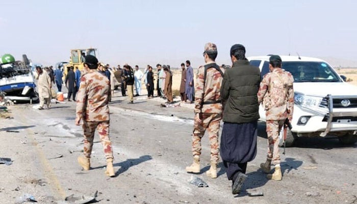 Quetta, funeral prayers of martyred police personnel