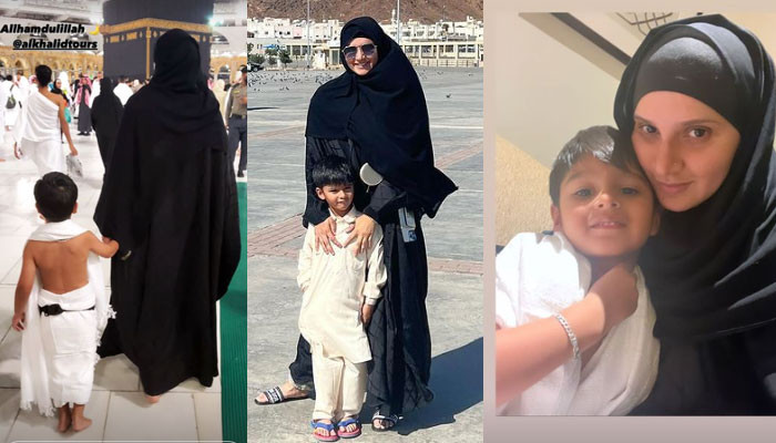 Sania Mirza achieved Umrah in Ramadan