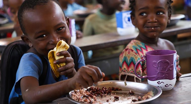 School meals fuel young minds, but most vulnerable still missing out: WFP