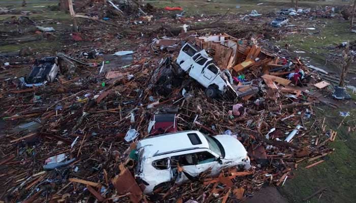 Severe storm in the US state of Mississippi, 23 people died