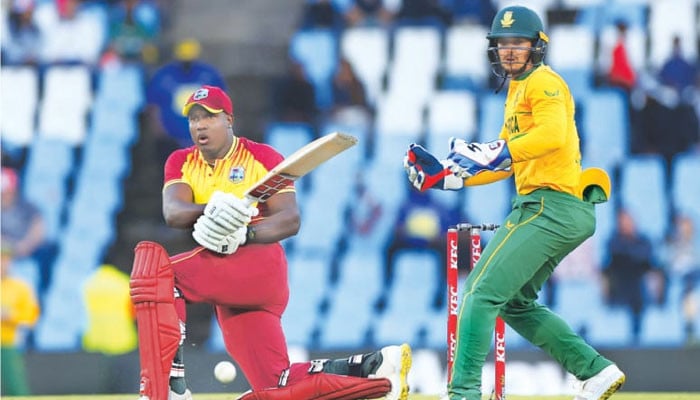 Sixes in the West Indies, South Africa match also became a record