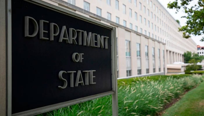 The US official visited China last week, the US State Department confirmed